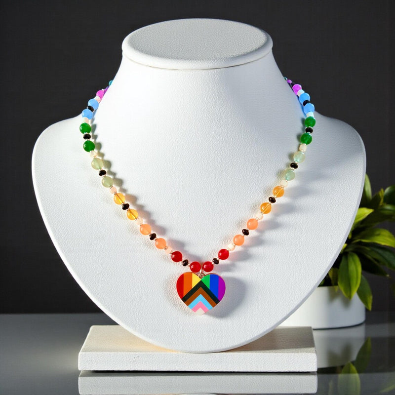 Ally Pendant Gemstone Necklace