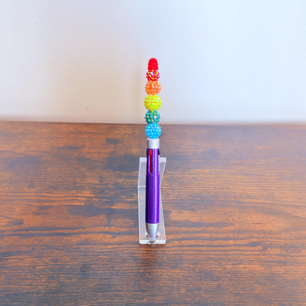 Rainbow Pride 4-in-1 Beaded Pen