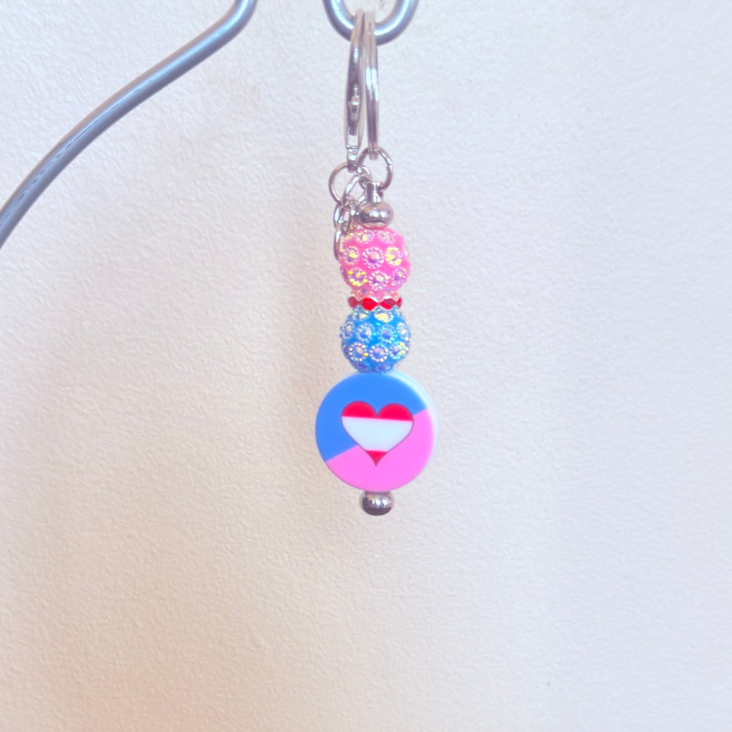 Ageplay Pride Beaded Keychain/Bag Charm - LGBTQIA+ Gift
