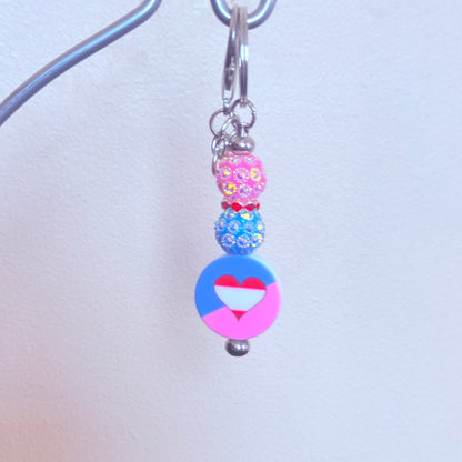 Ageplay Pride Beaded Keychain/Bag Charm - LGBTQIA+ Gift