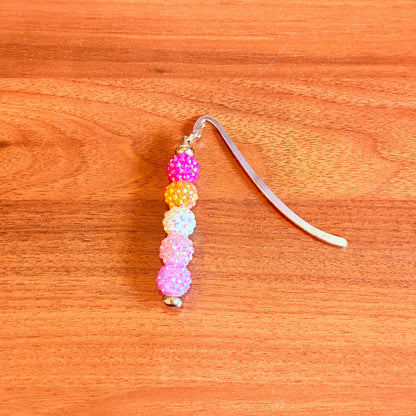 Lesbian Pride Beaded Bookmark
