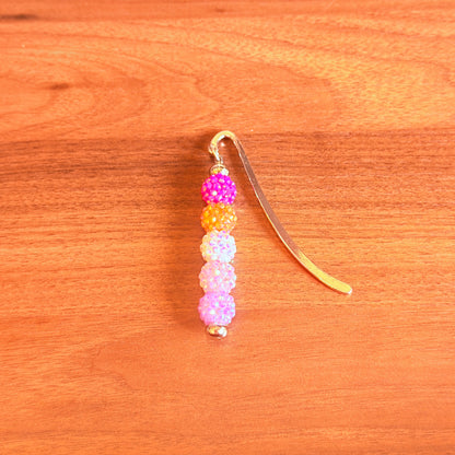 Lesbian Pride Beaded Bookmark