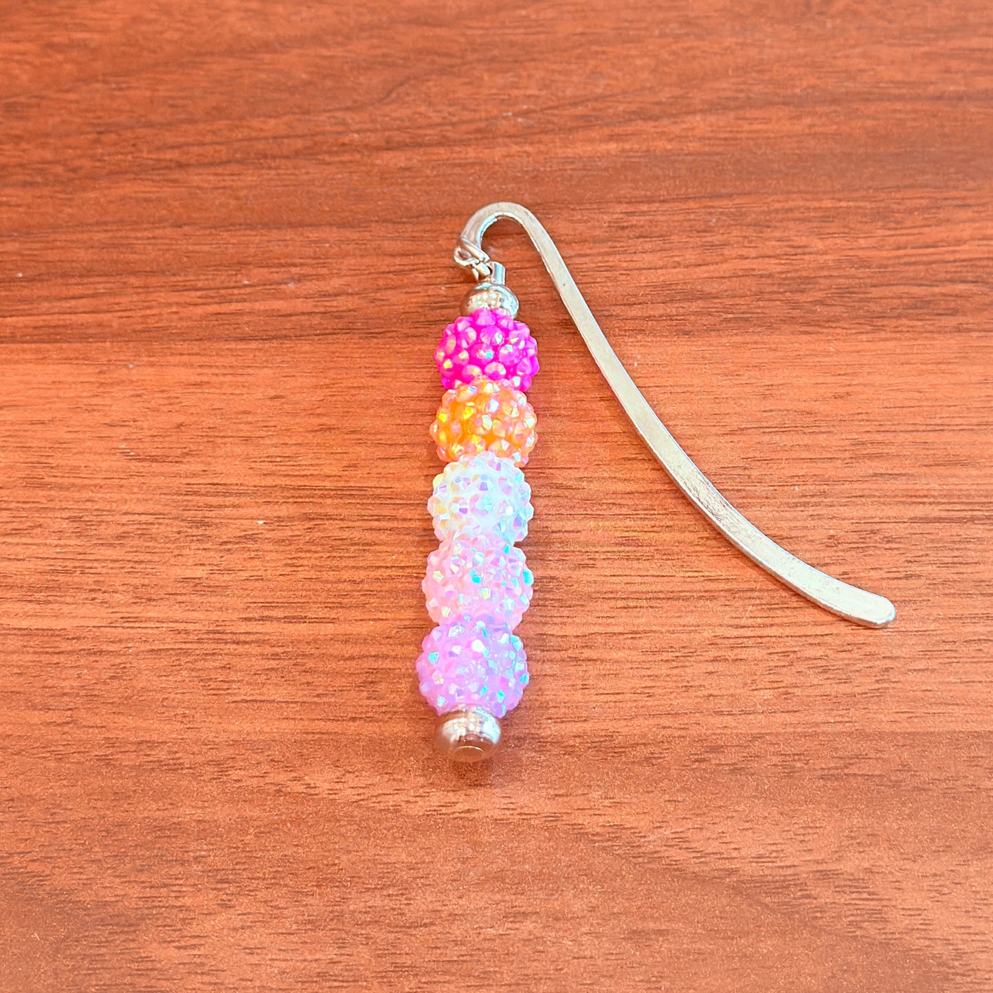 Lesbian Pride Beaded Bookmark