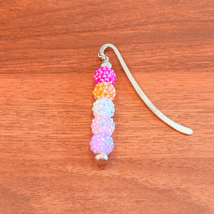 Lesbian Pride Beaded Bookmark
