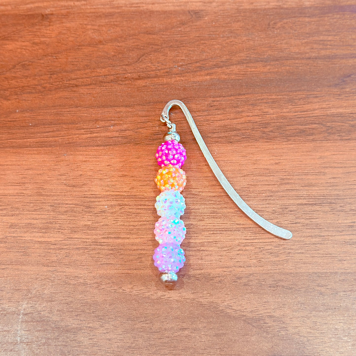 Lesbian Pride Beaded Bookmark