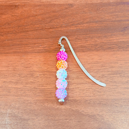 Lesbian Pride Beaded Bookmark
