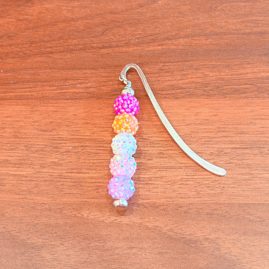 Lesbian Pride Beaded Bookmark