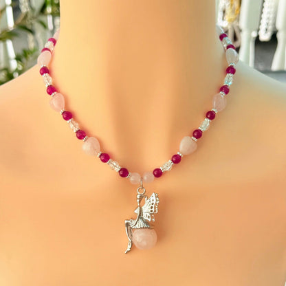 Rose Quartz Necklace