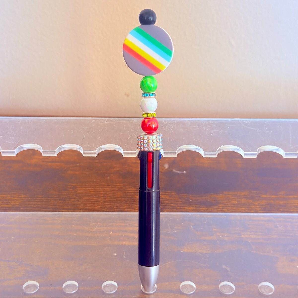 Disability Pride 4-in-1 Beaded Pen
