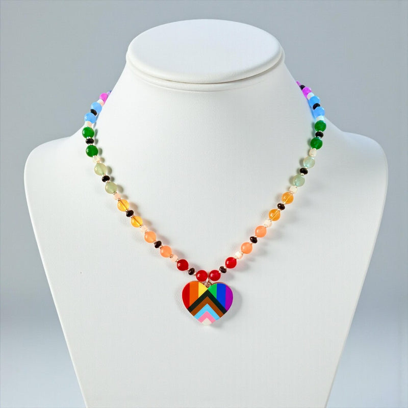 Ally Pendant Gemstone Necklace