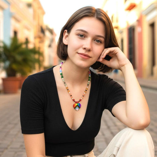 Ally Pendant Gemstone Necklace