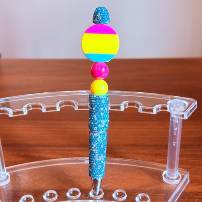 Pansexual Pride Beaded Pen | LGBTQIA Gift