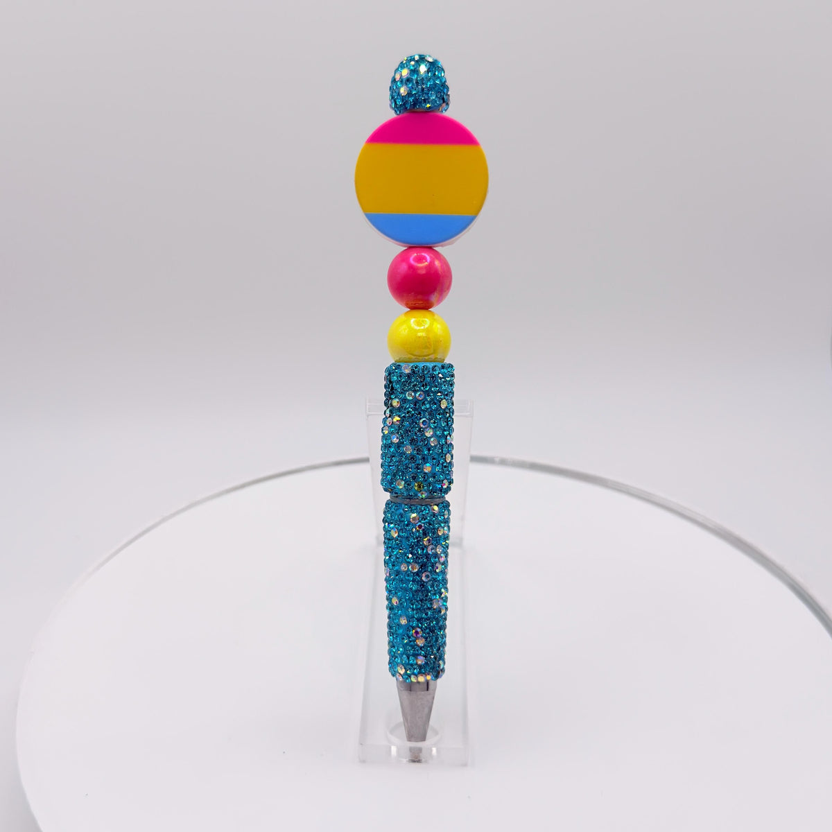 Pansexual Pride Beaded Pen | LGBTQIA Gift