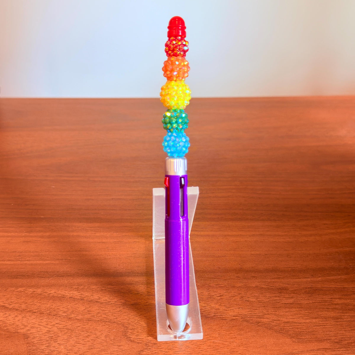 Rainbow Pride 4-in-1 Beaded Pen