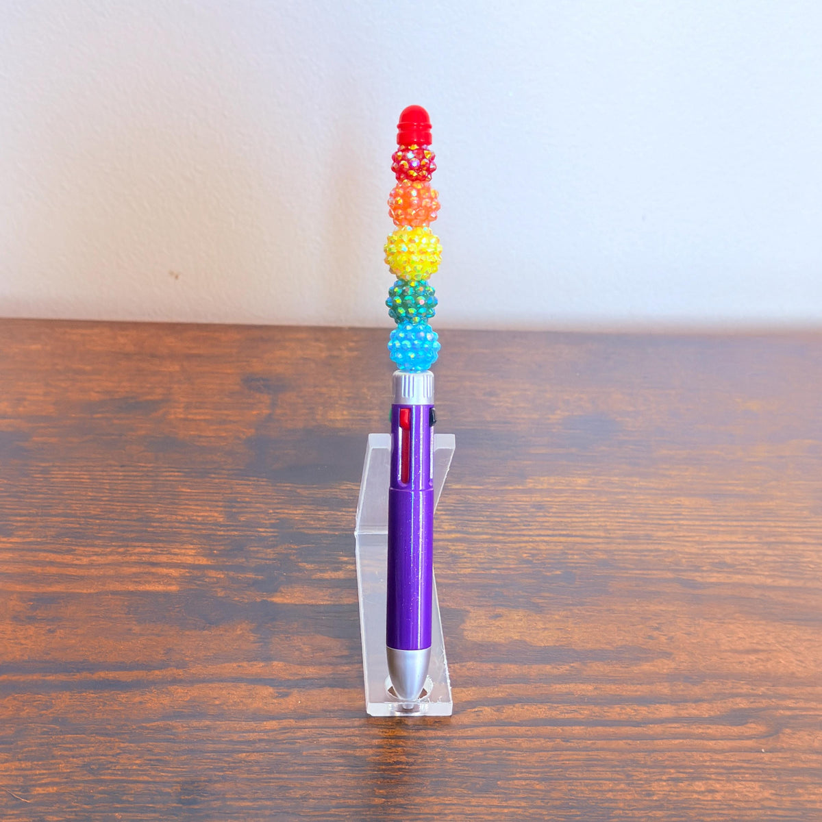 Rainbow Pride 4-in-1 Beaded Pen