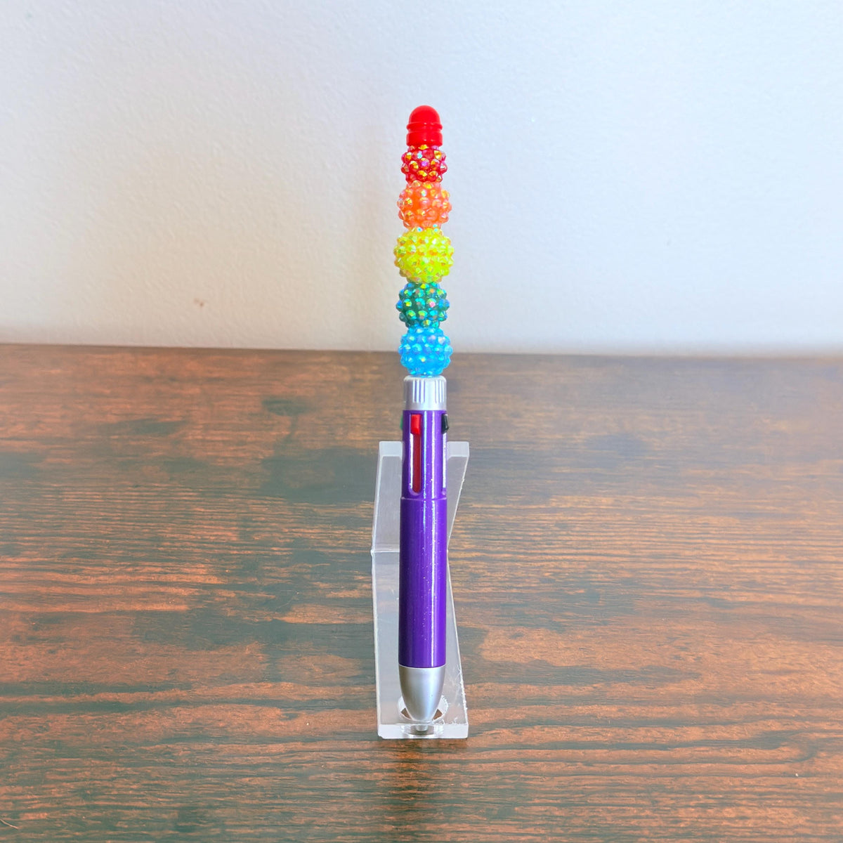 Rainbow Pride 4-in-1 Beaded Pen