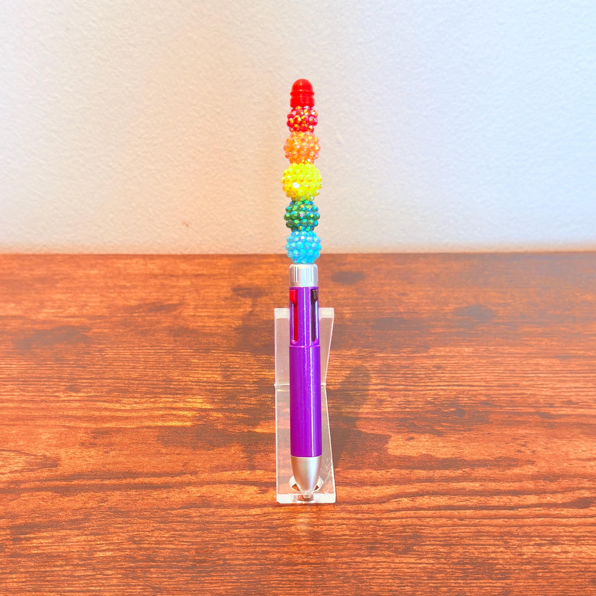 Rainbow Pride 4-in-1 Beaded Pen