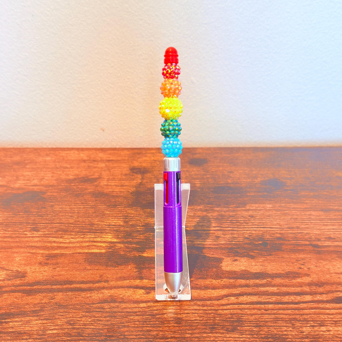 Rainbow Pride 4-in-1 Beaded Pen