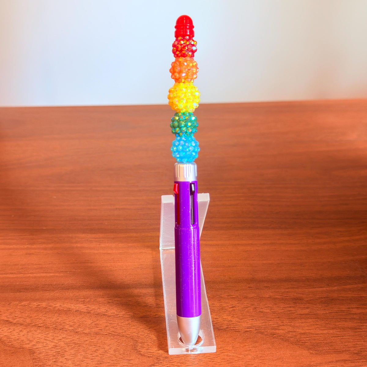 Rainbow Pride 4-in-1 Beaded Pen