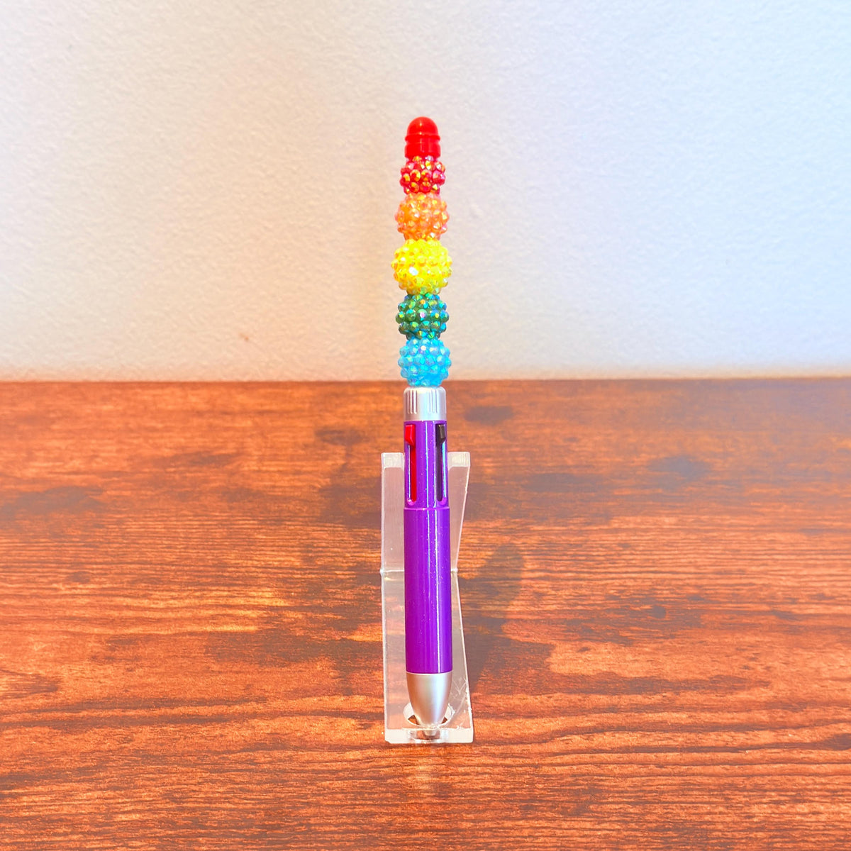 Rainbow Pride 4-in-1 Beaded Pen