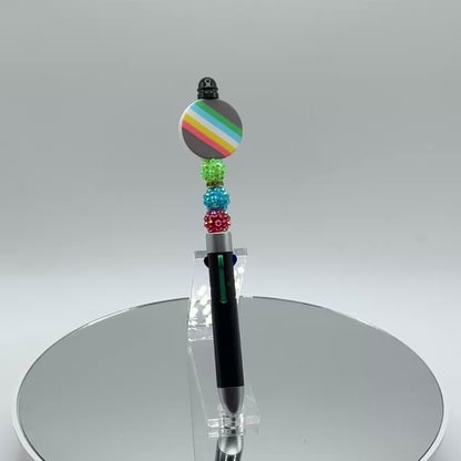 Disability Pride 4-in-1 Beaded Pen