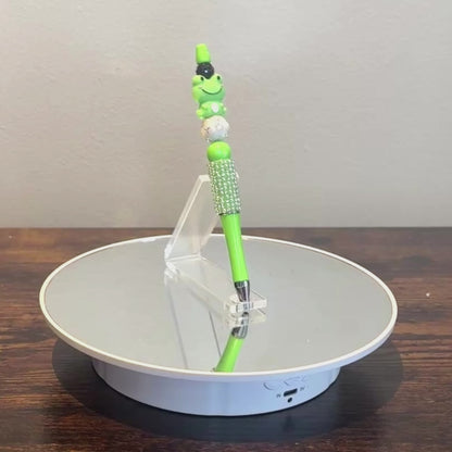 Frog Beaded Pen - Ribbety